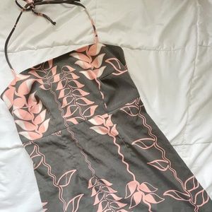 Manuhealii Mini Halter Dress